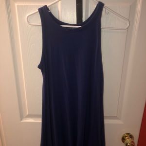 Causal Navy Blue dress